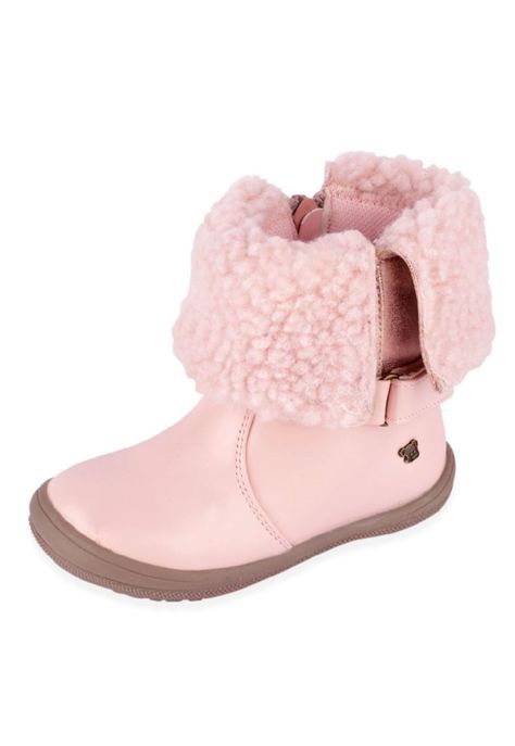 Bota Bebé Niña Rosado Pillin-0