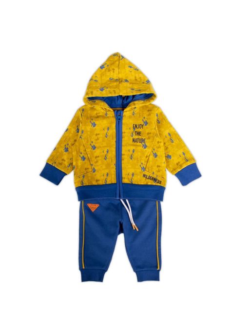 Conjunto Buzo Bebe Niño Amarillo Pillin-0