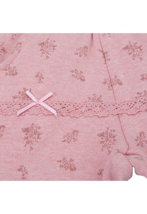 Pantalón De Buzo Bebé Niña Rosado Pillin-3
