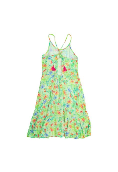 Vestido Niña Verde Pillin-1