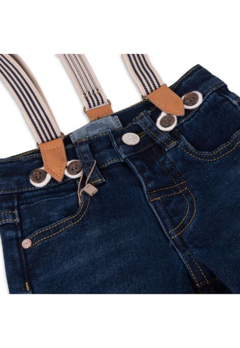 Jeans Bebé Niño Denim Pillin-1