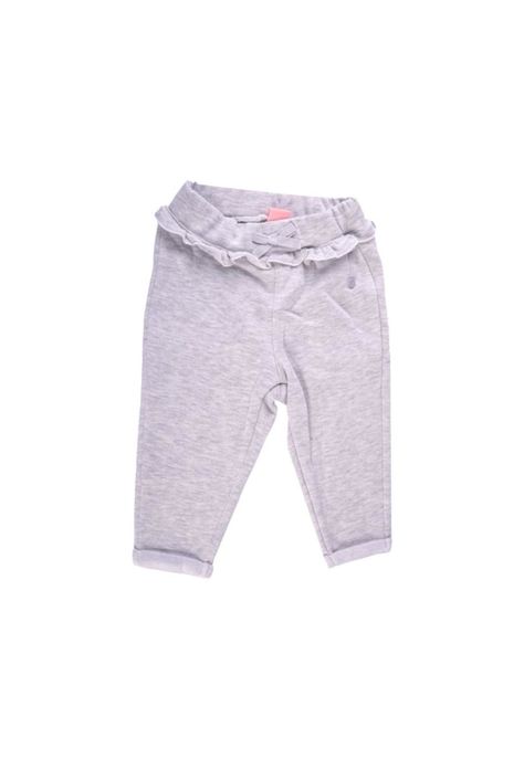 Pantalón Buzo Bebé Niña Gris claro Pillin-0