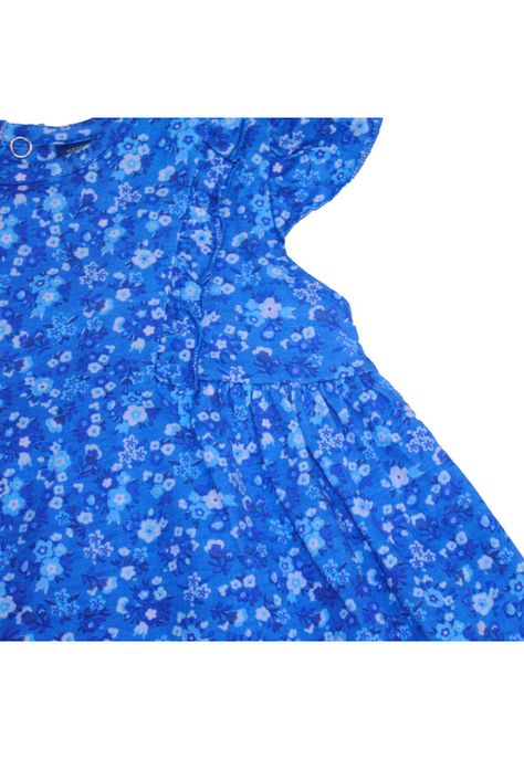 Polera Bebe Niña Azul Pillin-3
