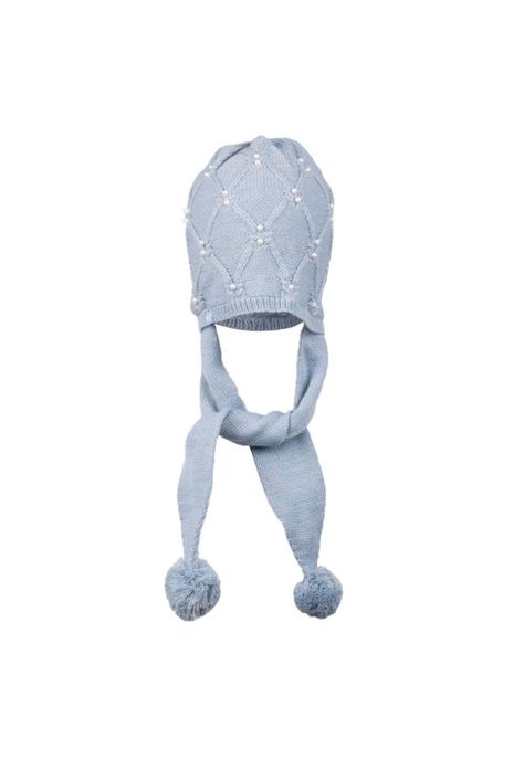 Gorro Bebé Niña Gris Pillin-0