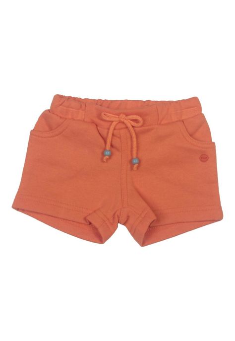 Short Bebe Niña Naranja Pillin-0