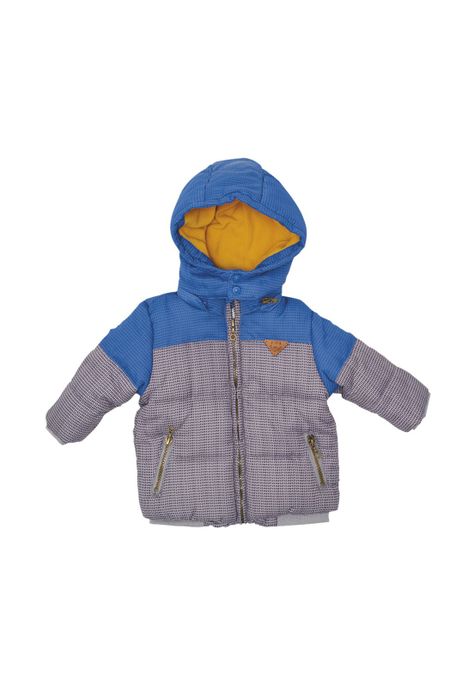 Parka con Capucha Bebé Niño Gris Pillin-0