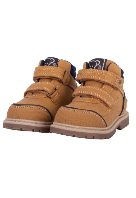 Botin Bebe Niño Amarillo Pillin-0