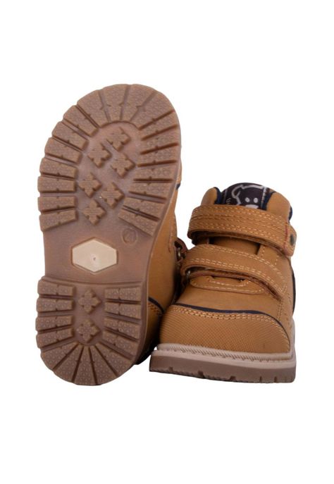 Botin Bebe Niño Amarillo Pillin-1