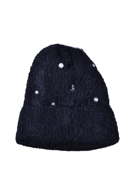 Gorro Niña Negro Pillin-0