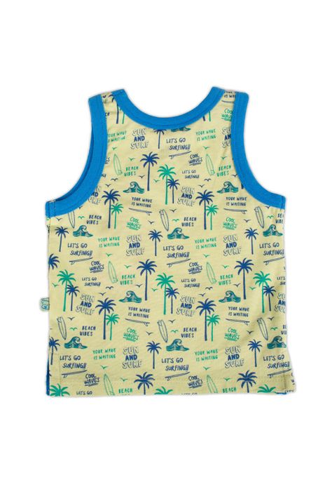 Polera Bebe Niño Verde Pillin-2