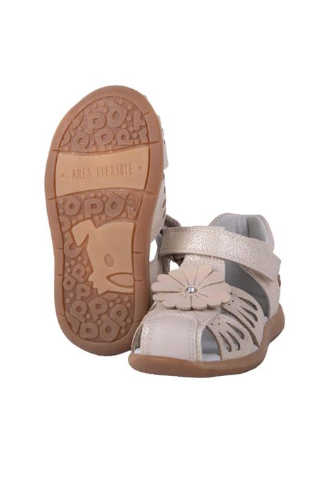 Sandalias Clasico Bebe Niña Dorado Pillin (PZA417-24DOR)-1