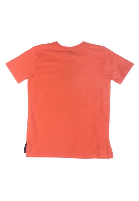 Polera Niño Naranja Pillin-3