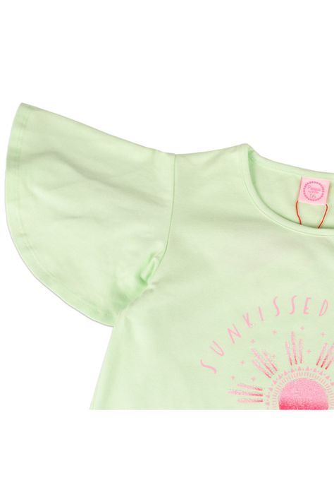 Polera Niña Verde Pillin-1