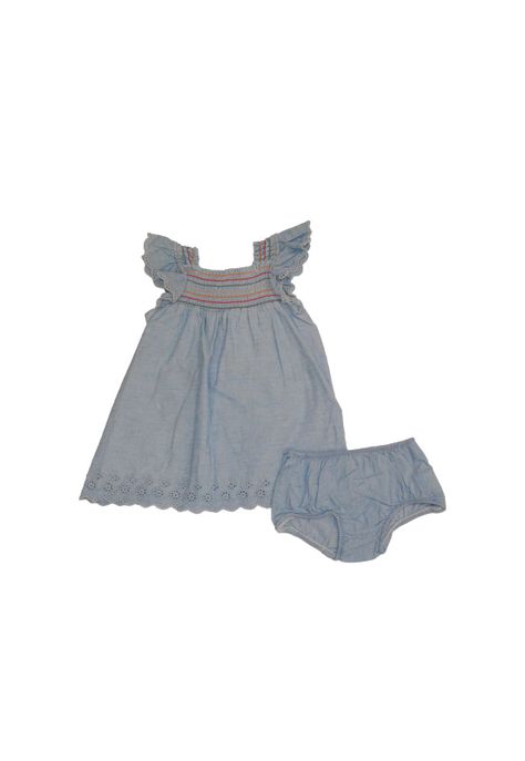 Vestido Bebe Niña Denim Pillin-3