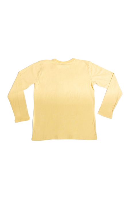 Polera Manga Larga Niño Beige Pillin-4