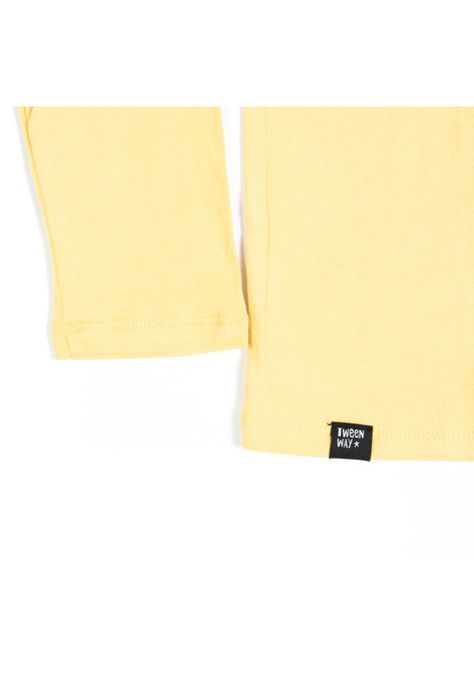 Polera Manga Larga Niño Beige Pillin-2