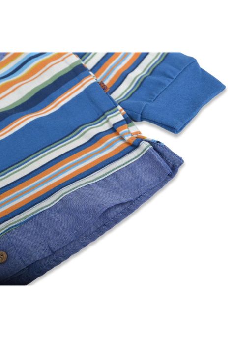 Polera Bebé Niño Azul Pillin-2