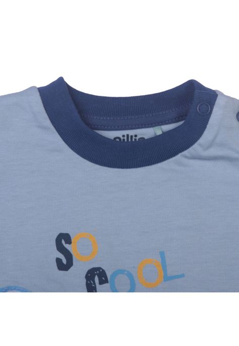 Polera Bebe Niño Celeste Pillin-3