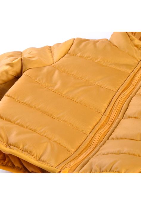 Parka Básica Bebé Niño Mostaza Pillin-2