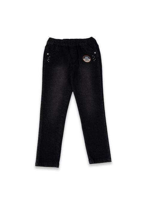 Jeans Niña Gris oscuro Pillin-0