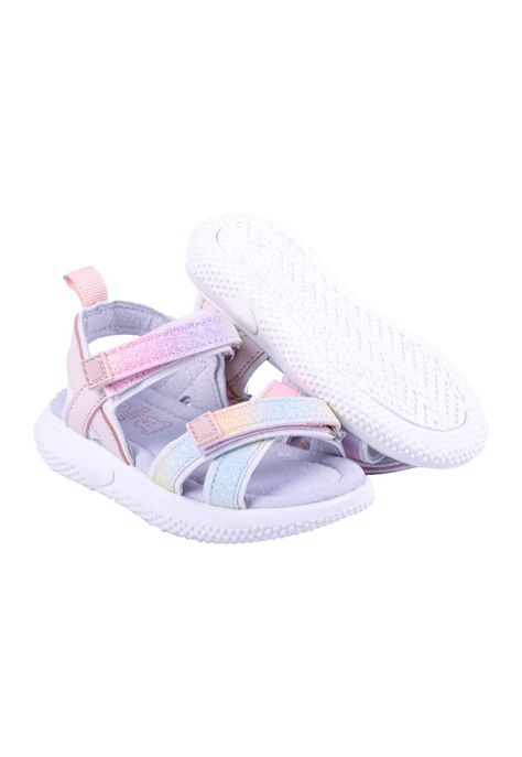 Sandalias Bebe Niña Palo rosa Pillin-2