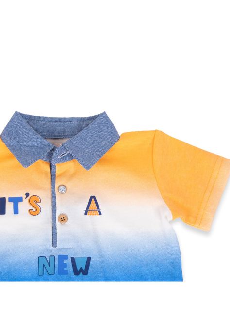 Polera Bebé Niño Naranja Pillin (PVA626-24NAR)-1