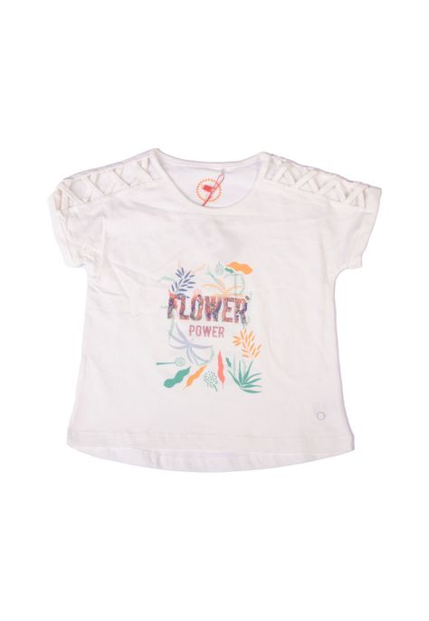 Polera Niña Blanco Pillin-0