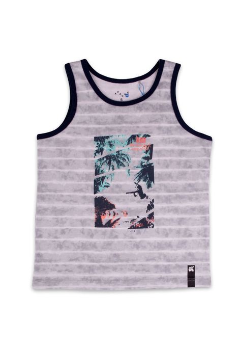Polera Niño Gris Pillin-0