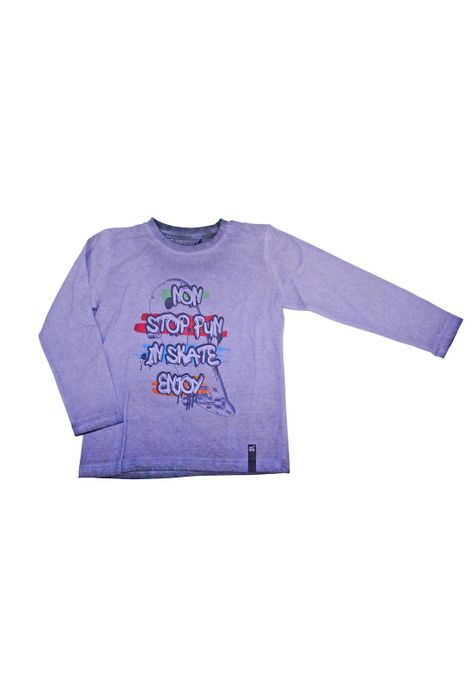 Polera Niño Gris Pillin-0