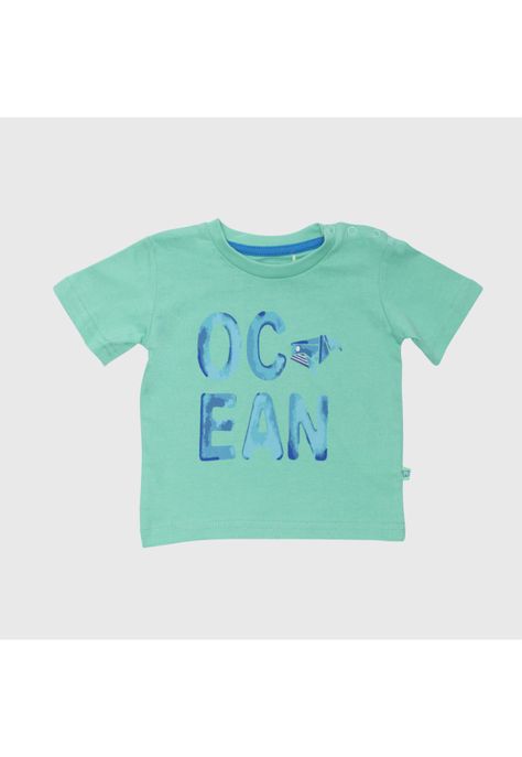Polera Mc Bebe Niño Menta Pillin-0
