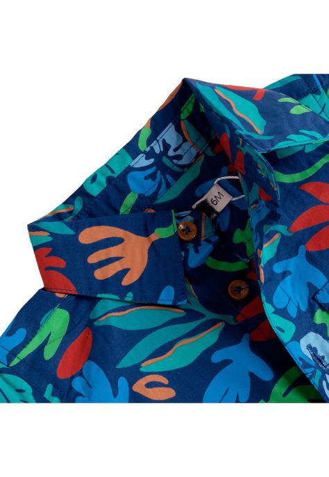Camisa Bebe Niño Azul Pillin-1