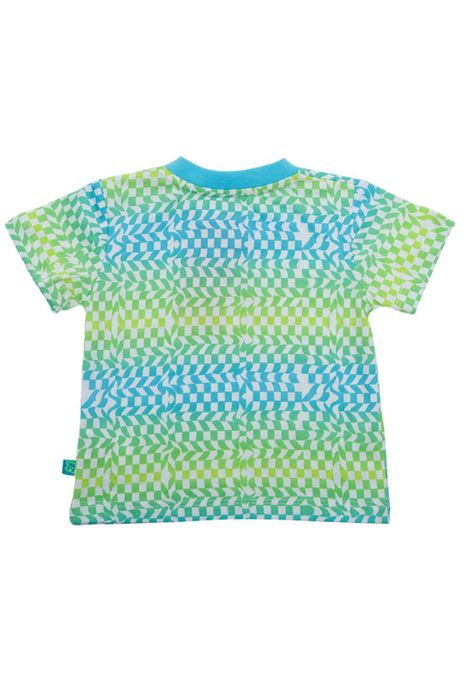 Polera Bebé Niño Turquesa Pillin-2