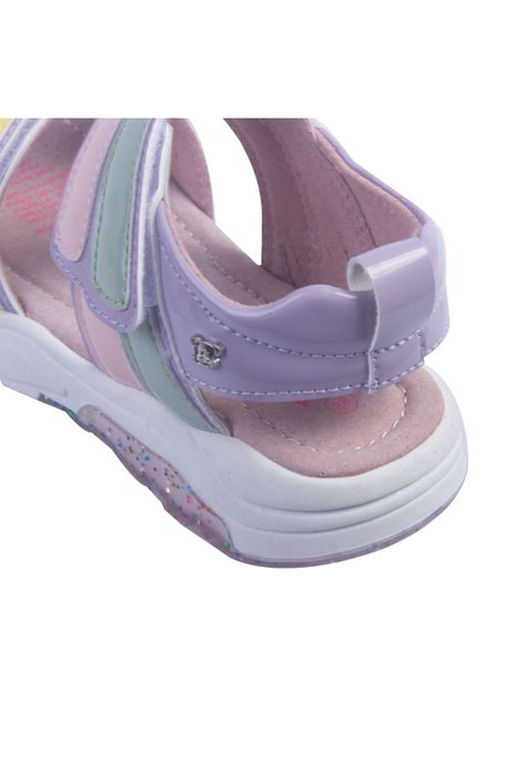 Sandalias Niña Lila Pillin-3