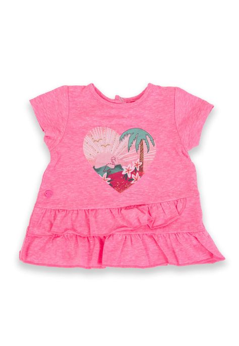 Polera Bebé Niña Rosado Pillin-1
