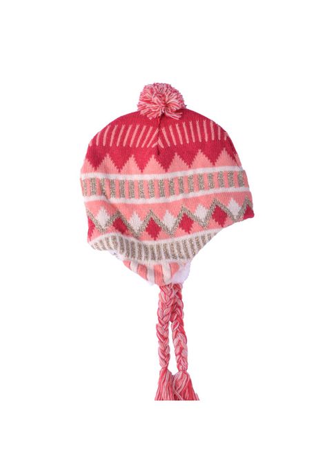 Gorro Bebé Niña Naranja Pillin-0