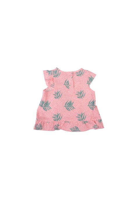 Polera Bebe Niña Rosado Pillin-3