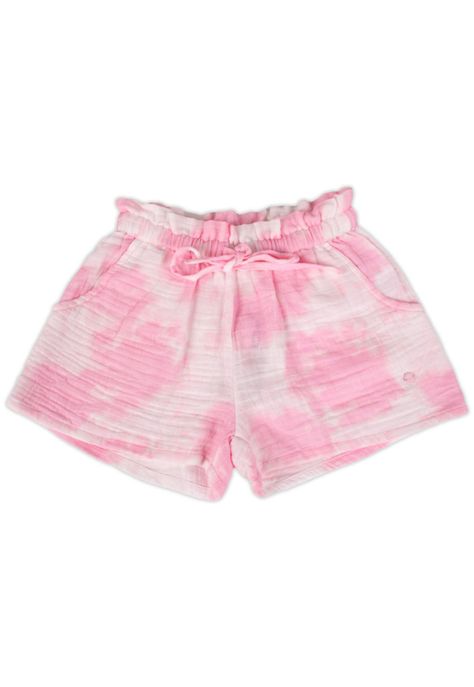 Short Niña Rosado Pillin-1