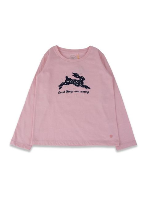 Polera Niña Rosado Pillin-0