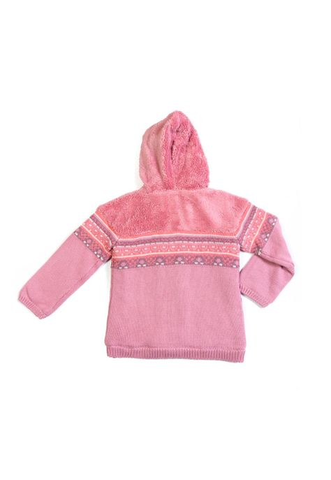 Chaleco Bebé Niña Rosado Pillin-4