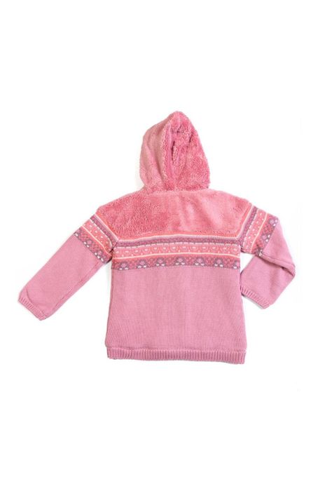 Chaleco Bebé Niña Rosado Pillin-3