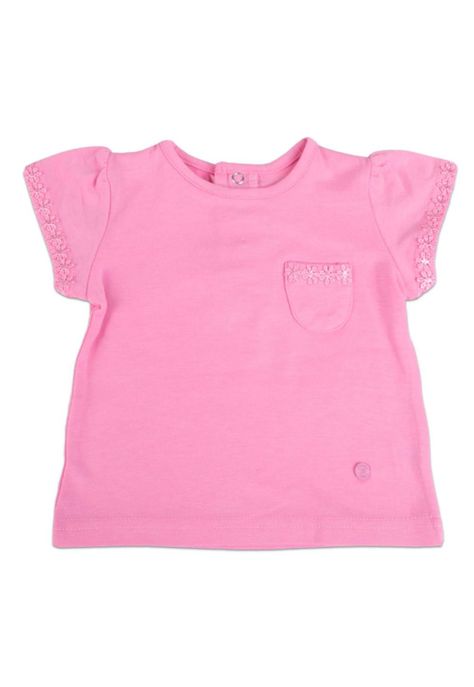 Polera Bebe Niña Rosado Pillin-0