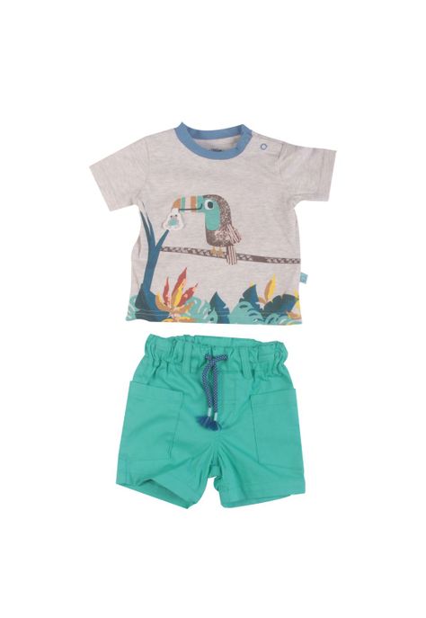 Conjunto Bebe Niño Menta Pillin-1