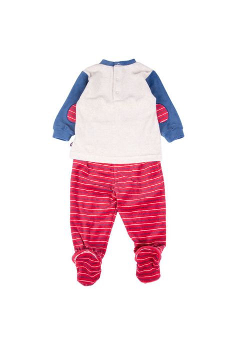 Conjunto Bebe  Rojo Pillin ( PVB318-25ROJ )-2