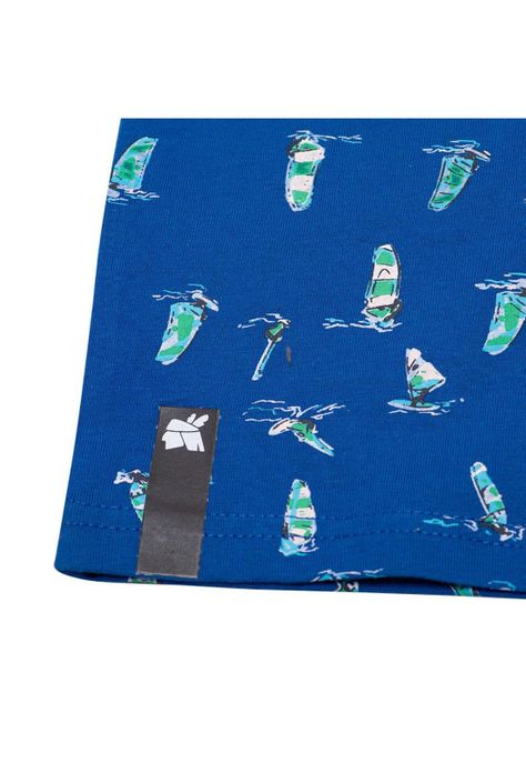 Polera S/M Niño Azul Pillin-2