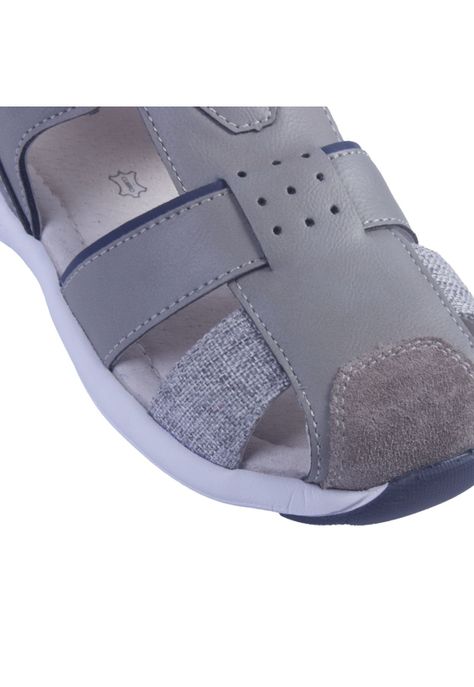 Sandalias Bebe Niño Gris Pillin-2