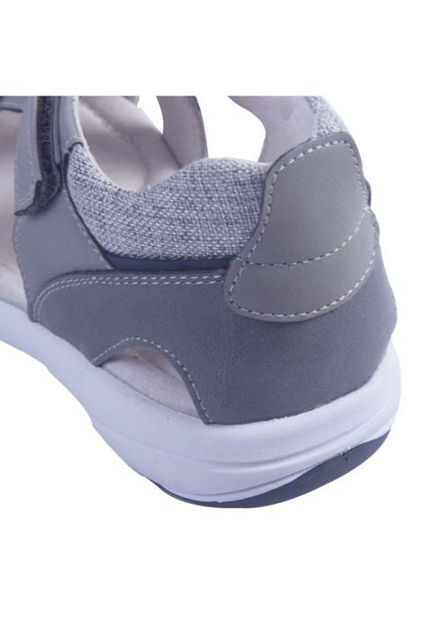 Sandalias Bebe Niño Gris Pillin-3