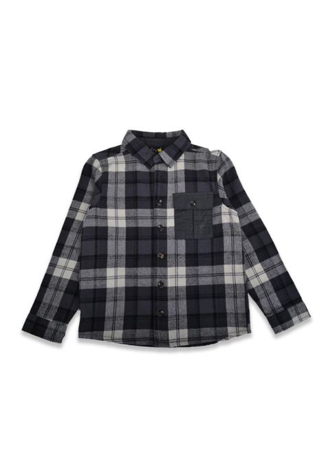 Camisa Niño Gris oscuro Pillin-0