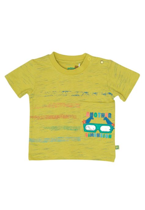 Polera Bebé Niño Turquesa Pillin-0