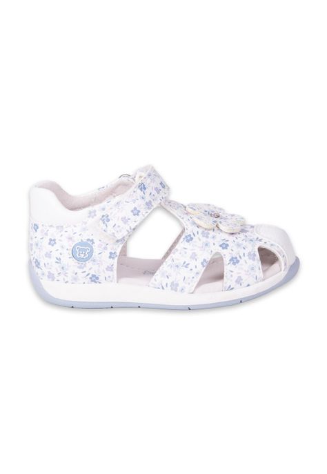 Sandalias Clasico Bebe Niña Blanco Pillin (PZA413-24BCO)-2