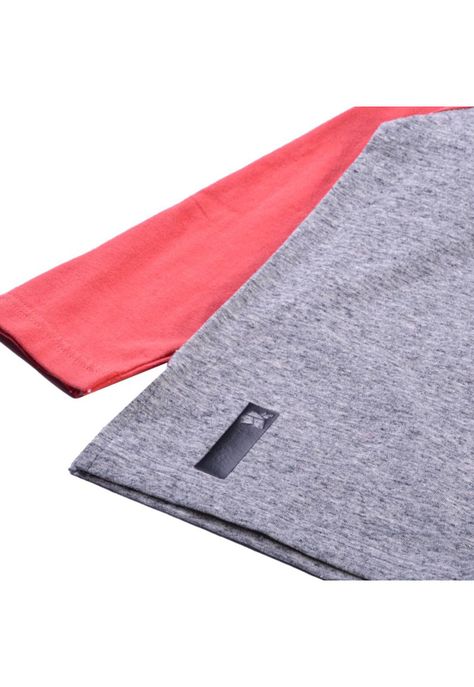 Polera Manga Larga Niño Gris Pillin-2